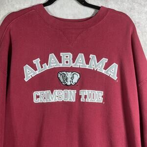 Alabama Crimson Tide Sweater Mens XL Red NCAA College Football Crewneck Pullover